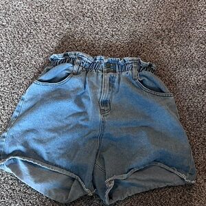 Denim High-Waisted Women Shorts Princess Polly